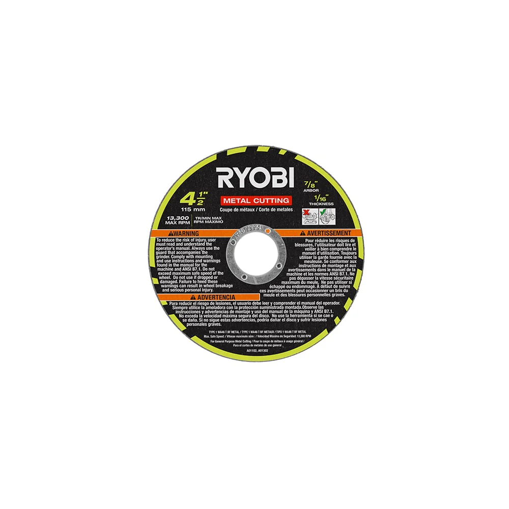4-1/2" Metal Cutting Wheel - Image 2