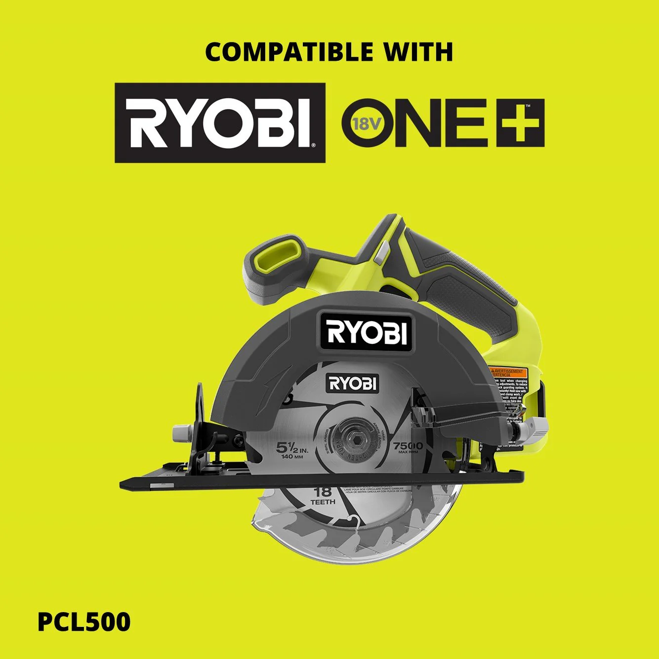 18V ONE+ 5-1/2" Circular Saw Vacuum Dust Adaptor - Image 3