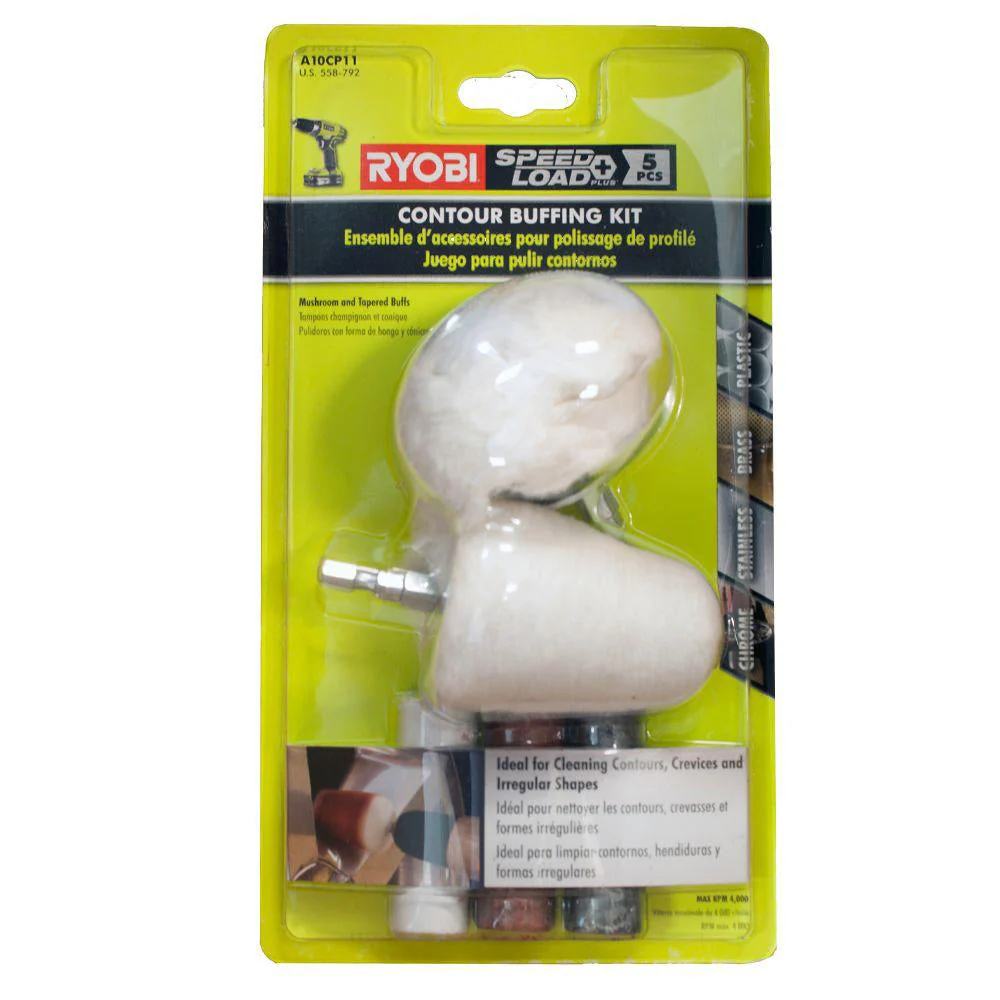 5 PC. Contour Buffing Set