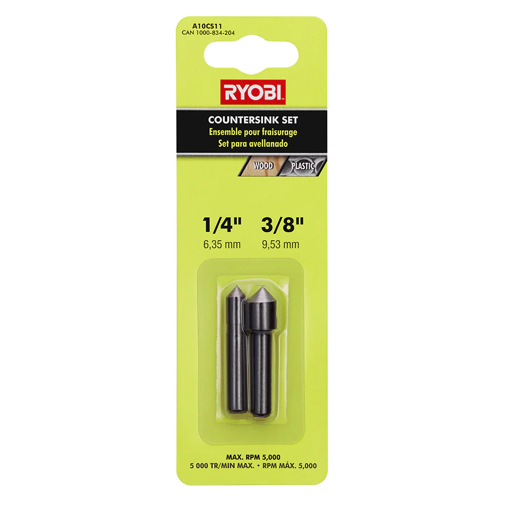 1/4" & 3/8" Countersink Set