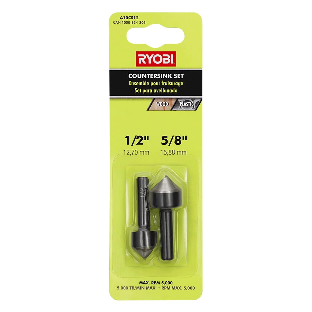 1/2" & 5/8" Countersink Set