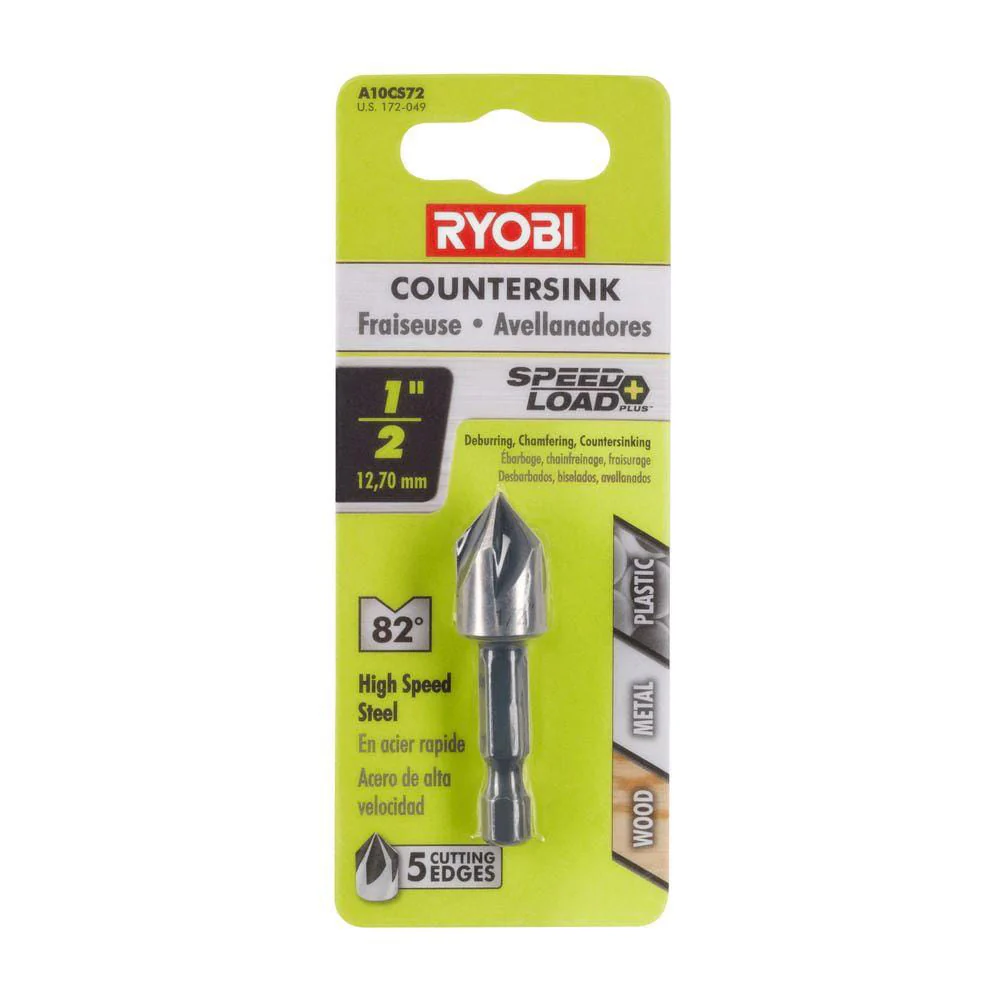 1/2" High-Speed Steel Countersink