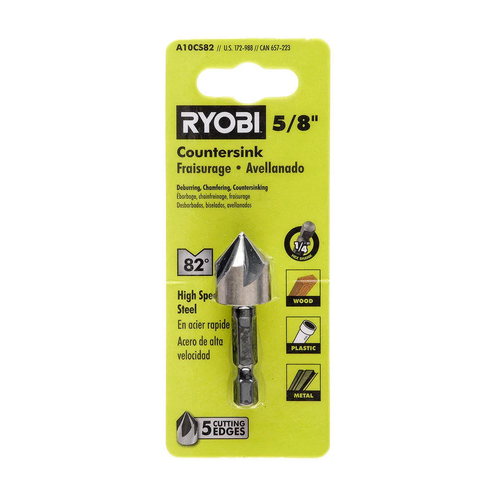5/8" High-Speed Steel Countersink