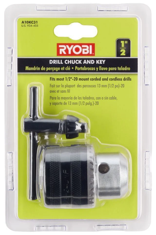 1/2" Drill Chuck and Key