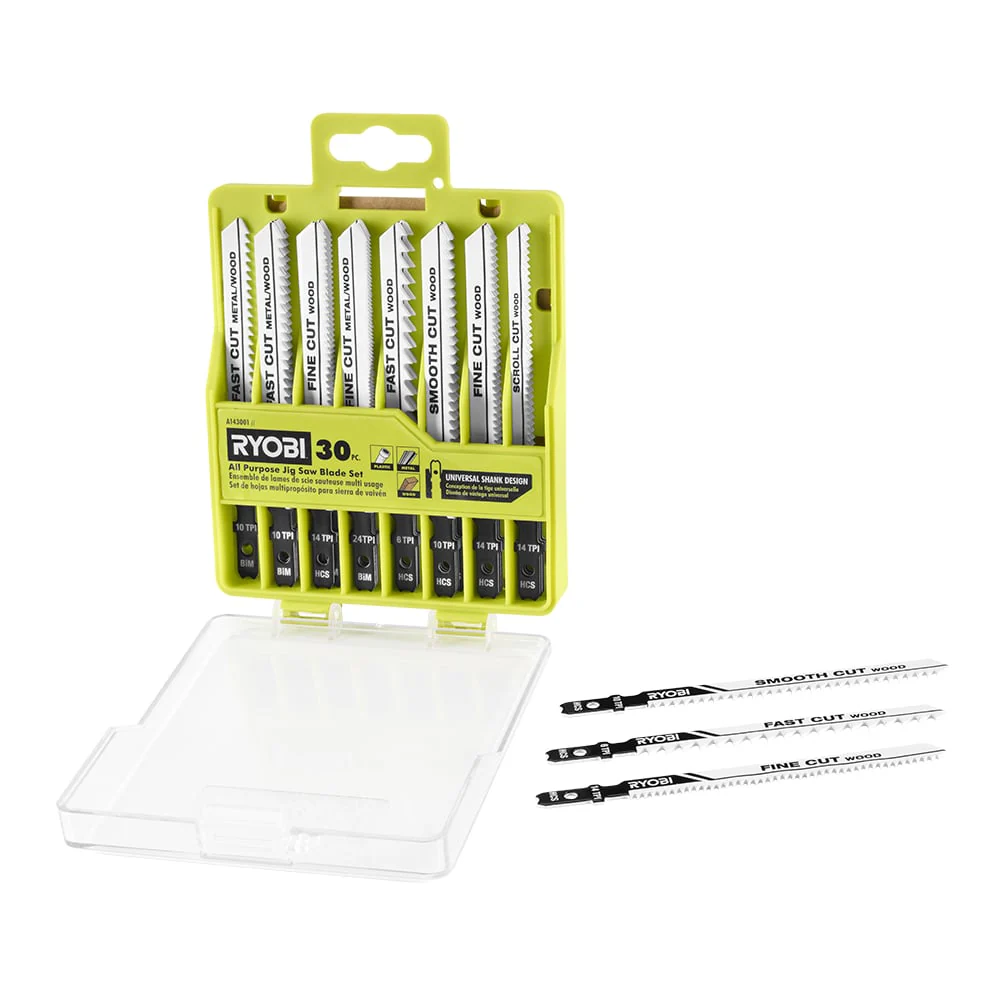 30 PC. All-Purpose Jig Saw Blade Set - Image 2