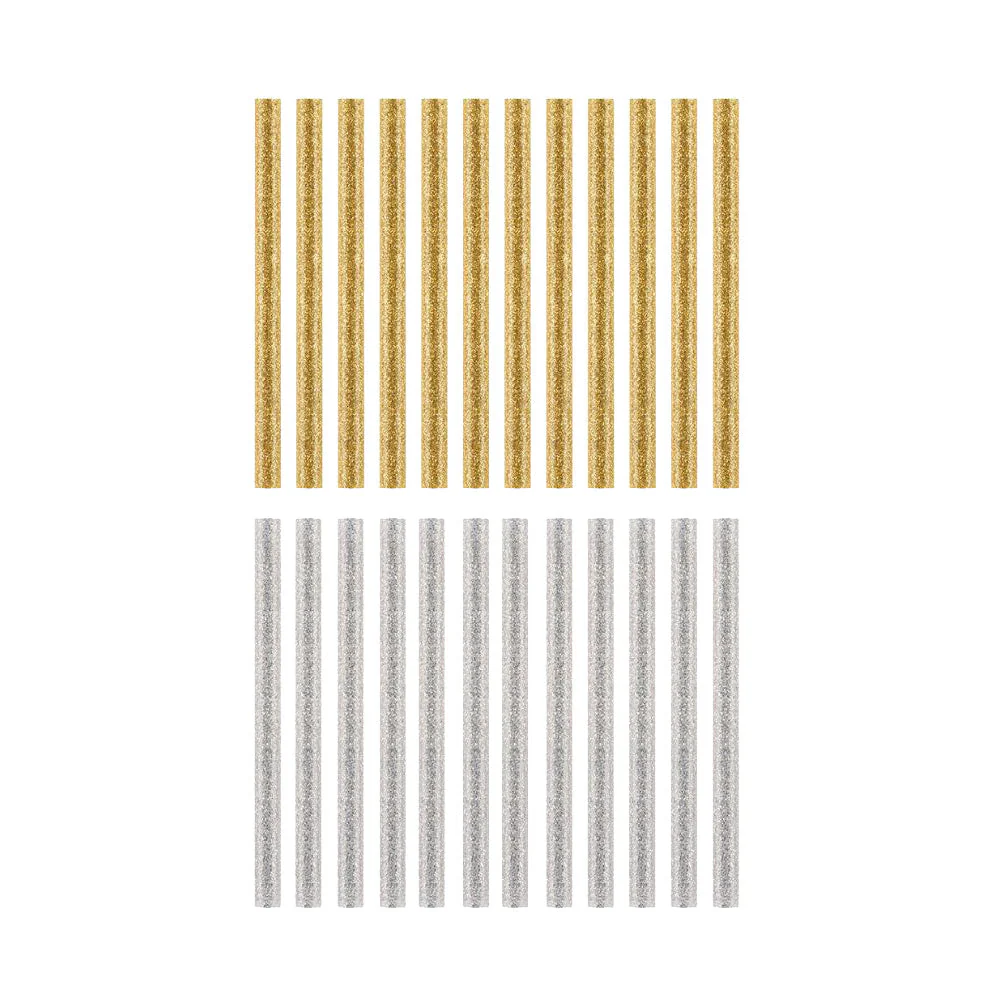 Mini Glitter Glue Sticks (24-Pack)
