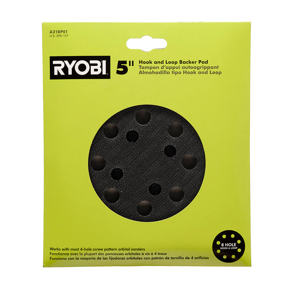 5" Random Orbit Sander Backer Pad