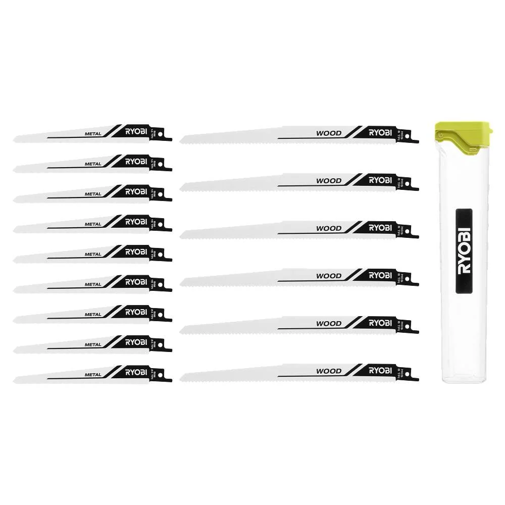 15 PC. Reciprocating Saw Blade Set - Image 2