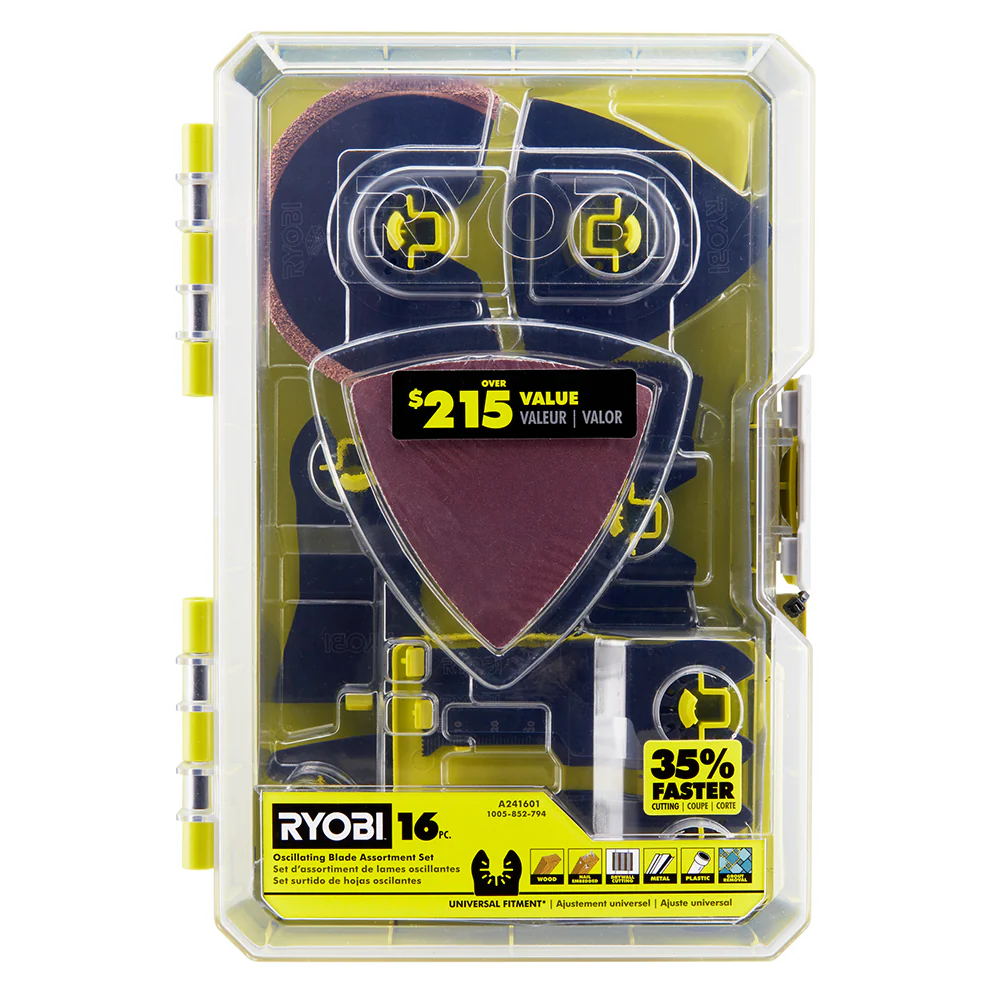 16 PC. Oscillating Blade Set