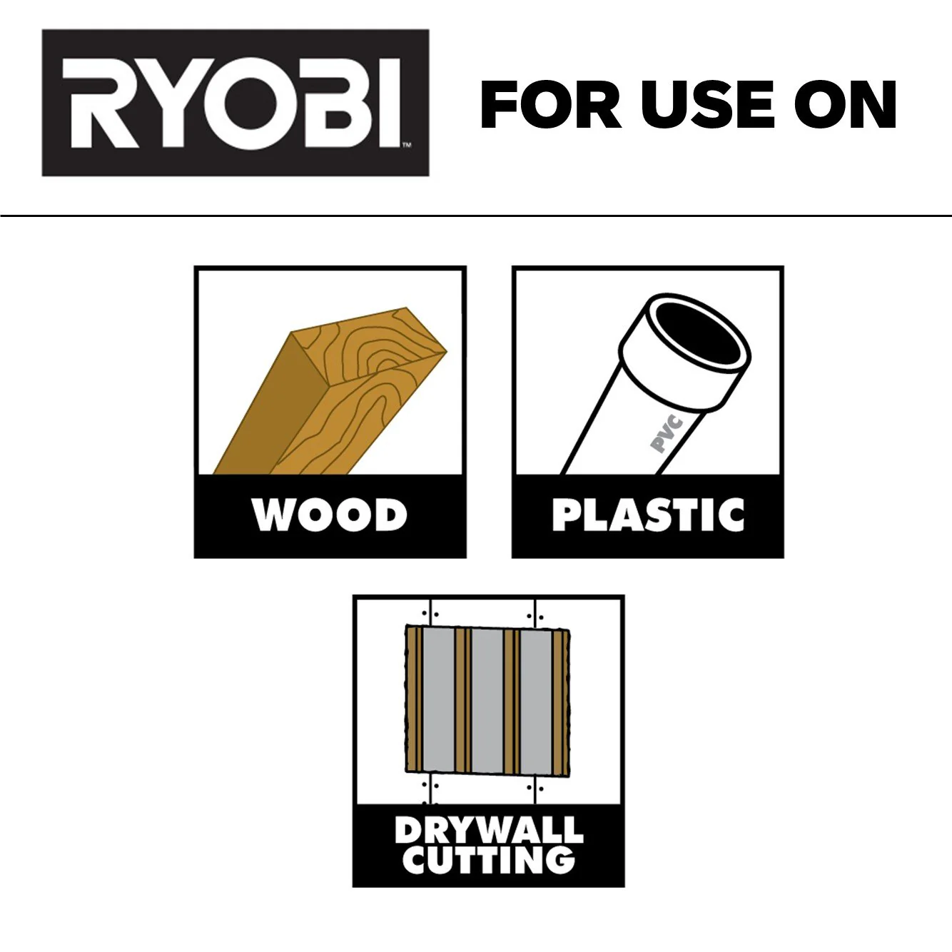 3 PC. Wood Plunge Blade Set - Image 3