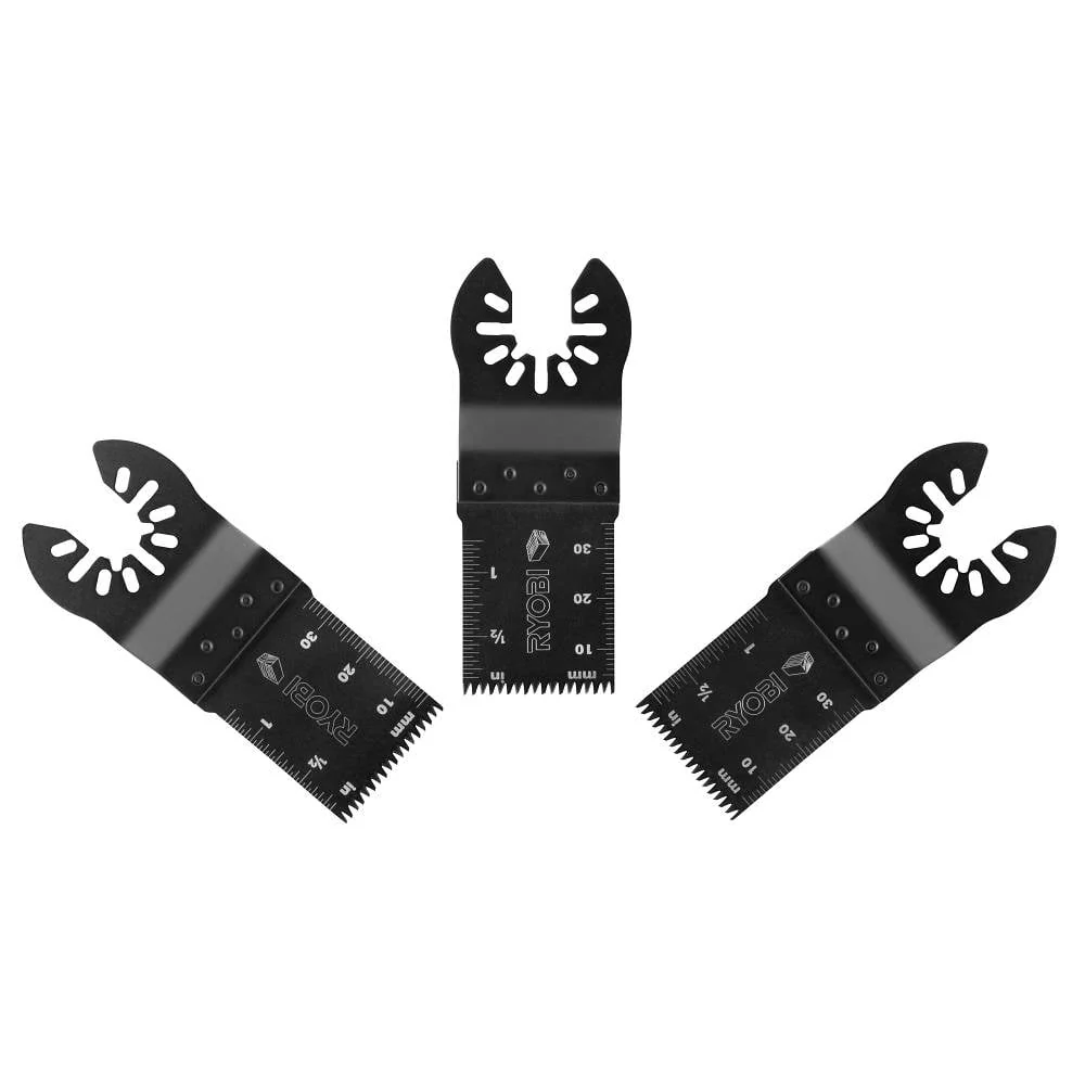 3 PC. Japanese Tooth Hardwood Blade Set - Image 2