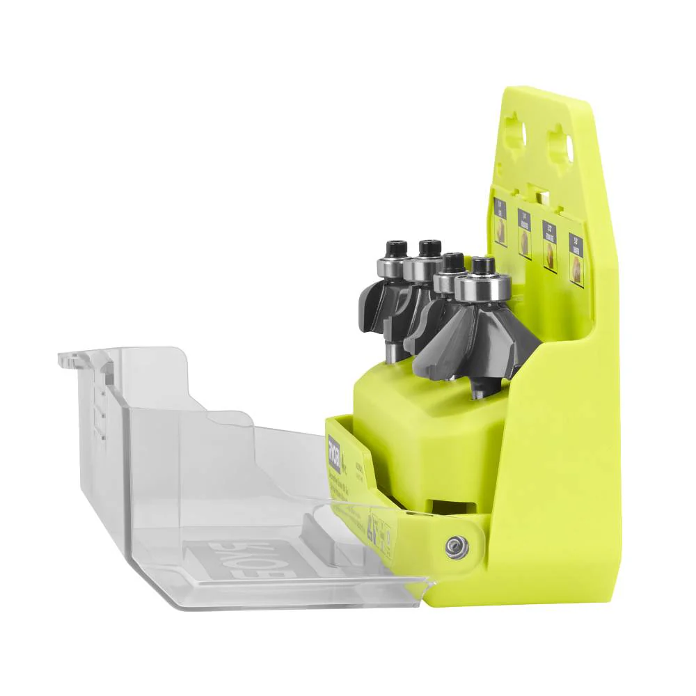 4 PC. Decorative Router Bit Set - Image 3