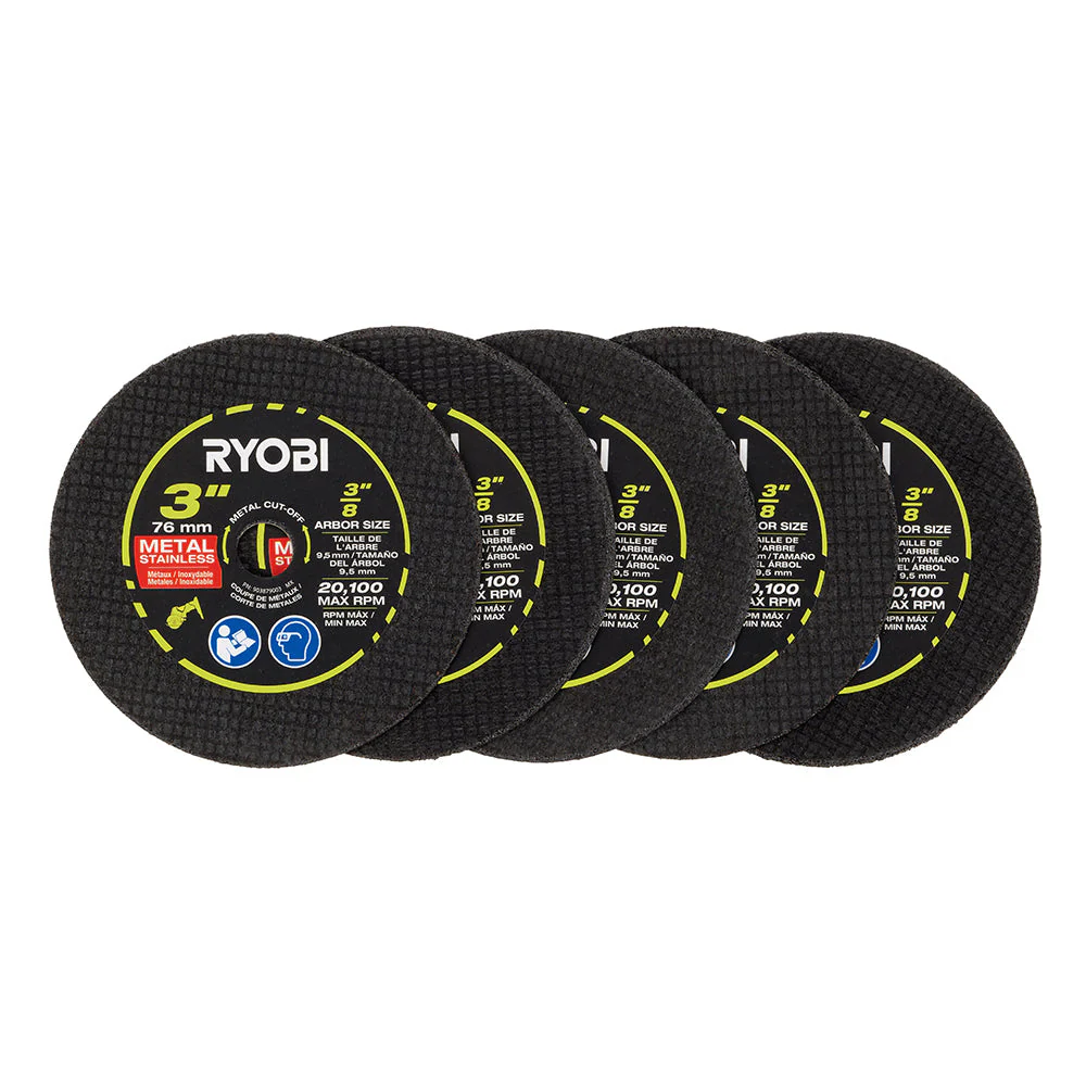 5 PC. 3" Cut-Off Wheel Set