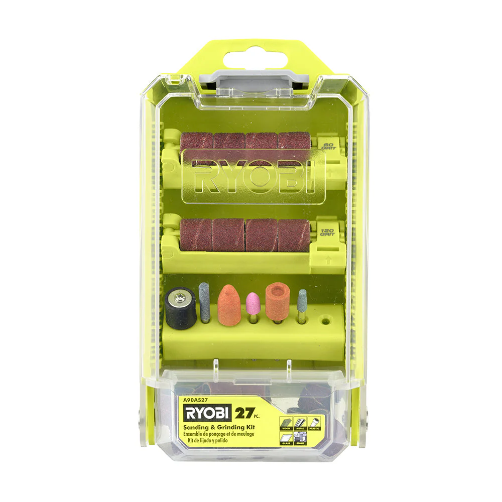 27 PC. Sanding and Grinding Rotary Tool Set