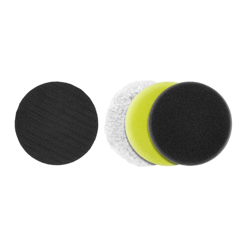 4 PC. 3" Detail Polisher Pad Set