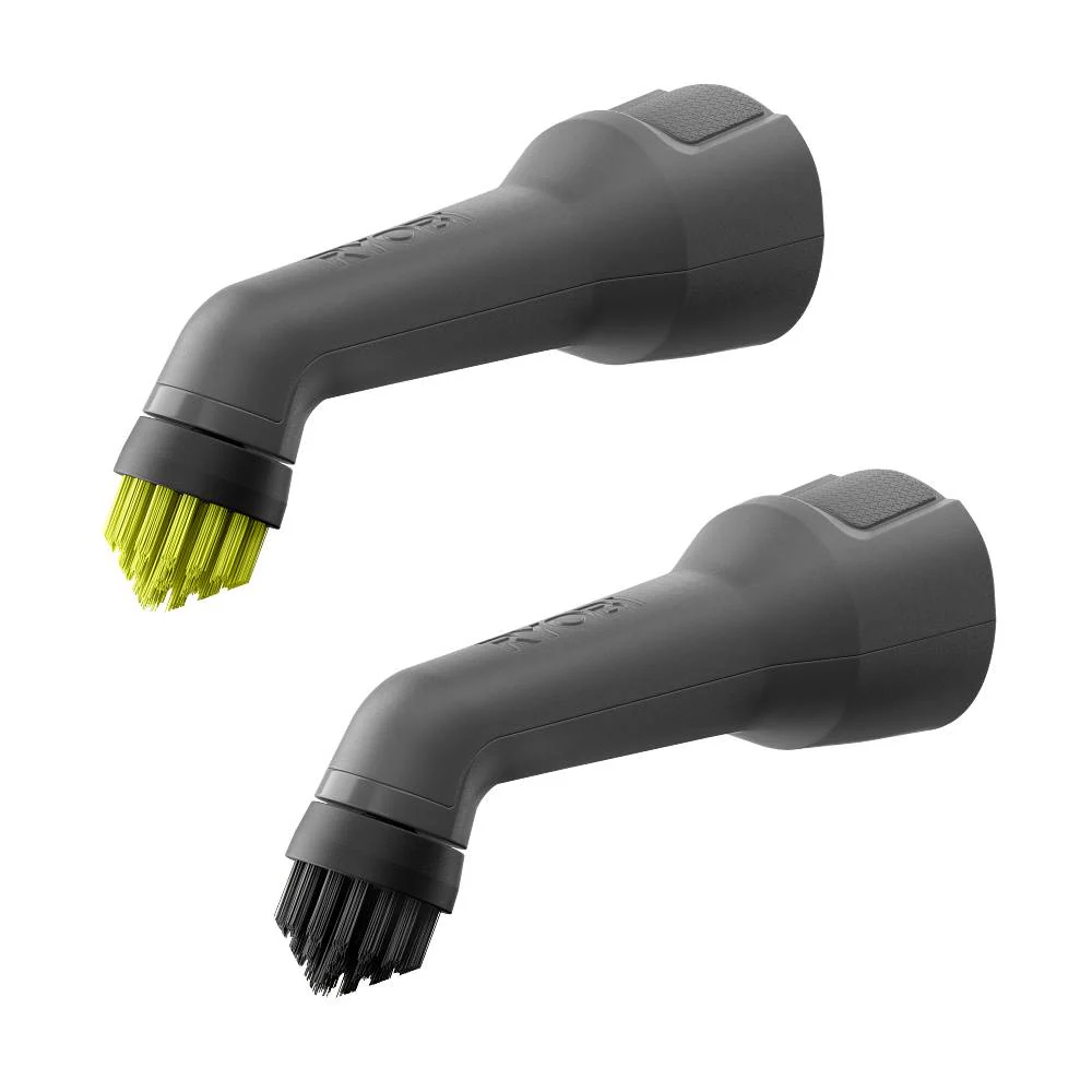 USB Lithium Detail Scrubber Medium & Hard Bristle Accessory Kit