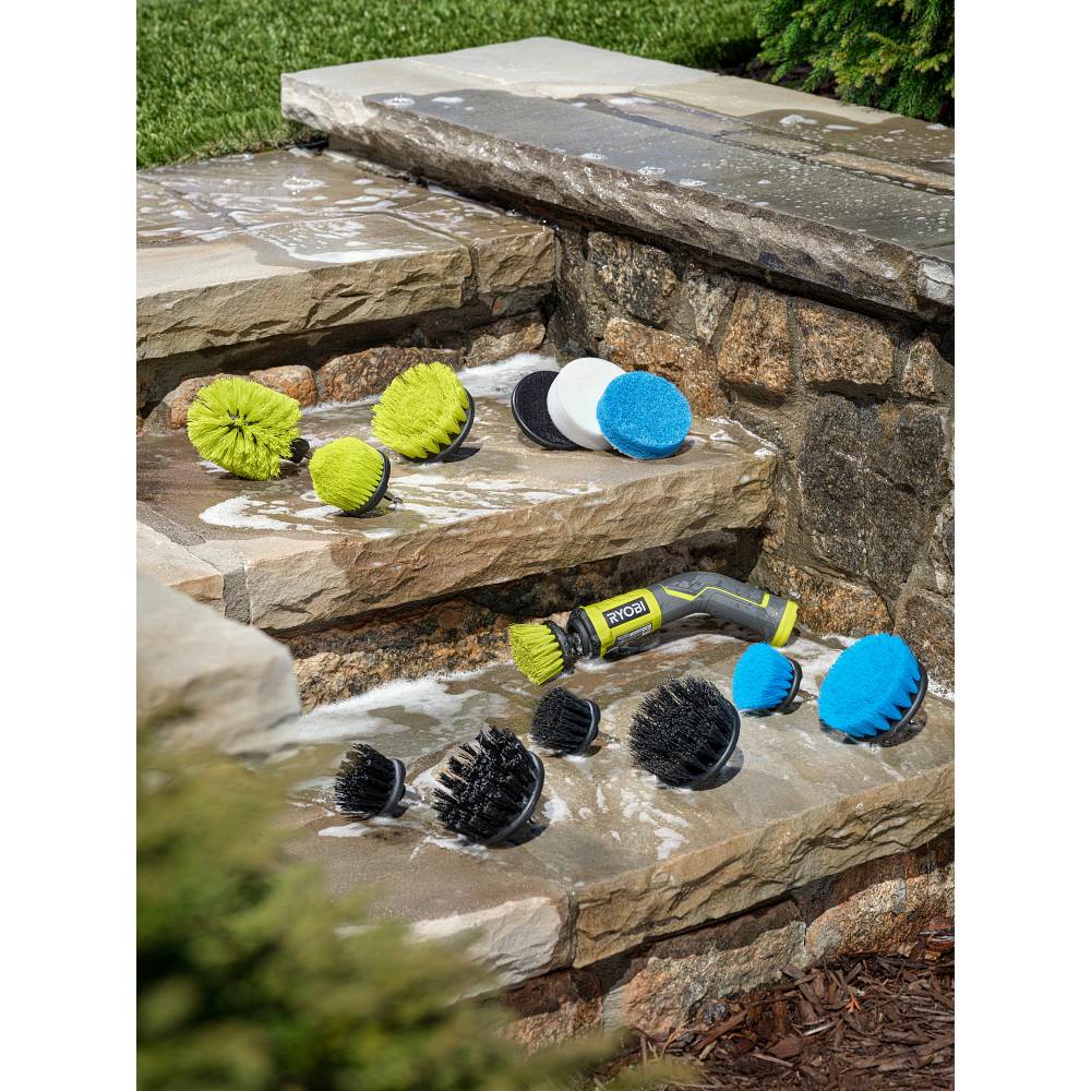 3 PC. 3-1/2" Scour Pad Scrubbing Set - Image 4