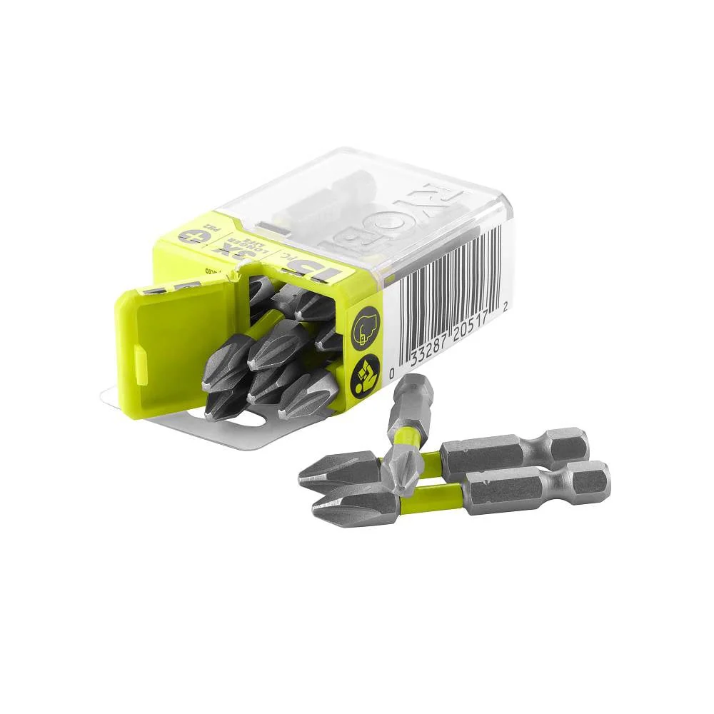 15 PC. 2" PH2 Impact Drive Bits - Image 2