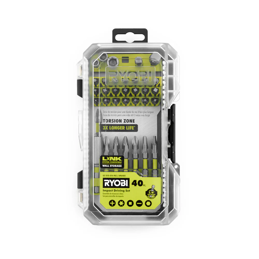 40 PC. Impact Drive Bit Set