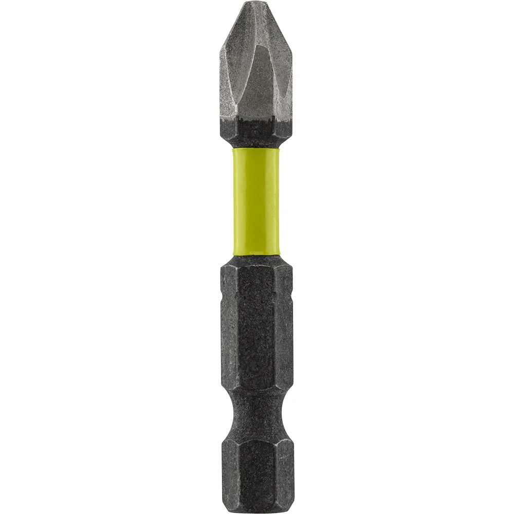 5 PC. 2" PH2 Diamond Grit Impact Drive Bits - Image 3