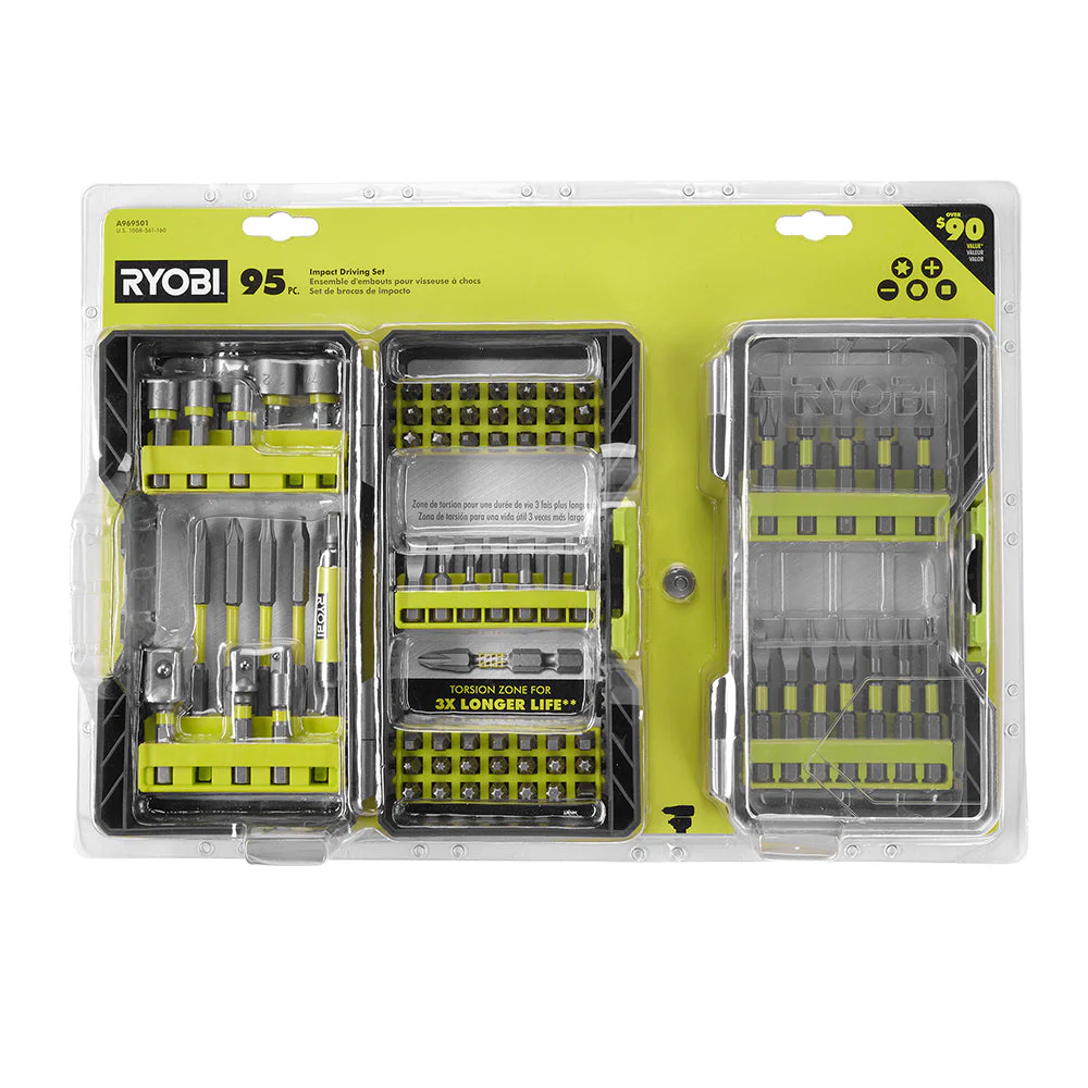 95 PC. Impact Drive Bit Set