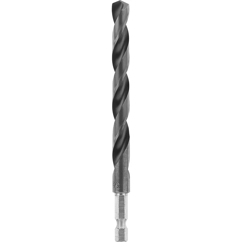 15 PC. Hex Shank Black Oxide Drill Bit Set - Image 4