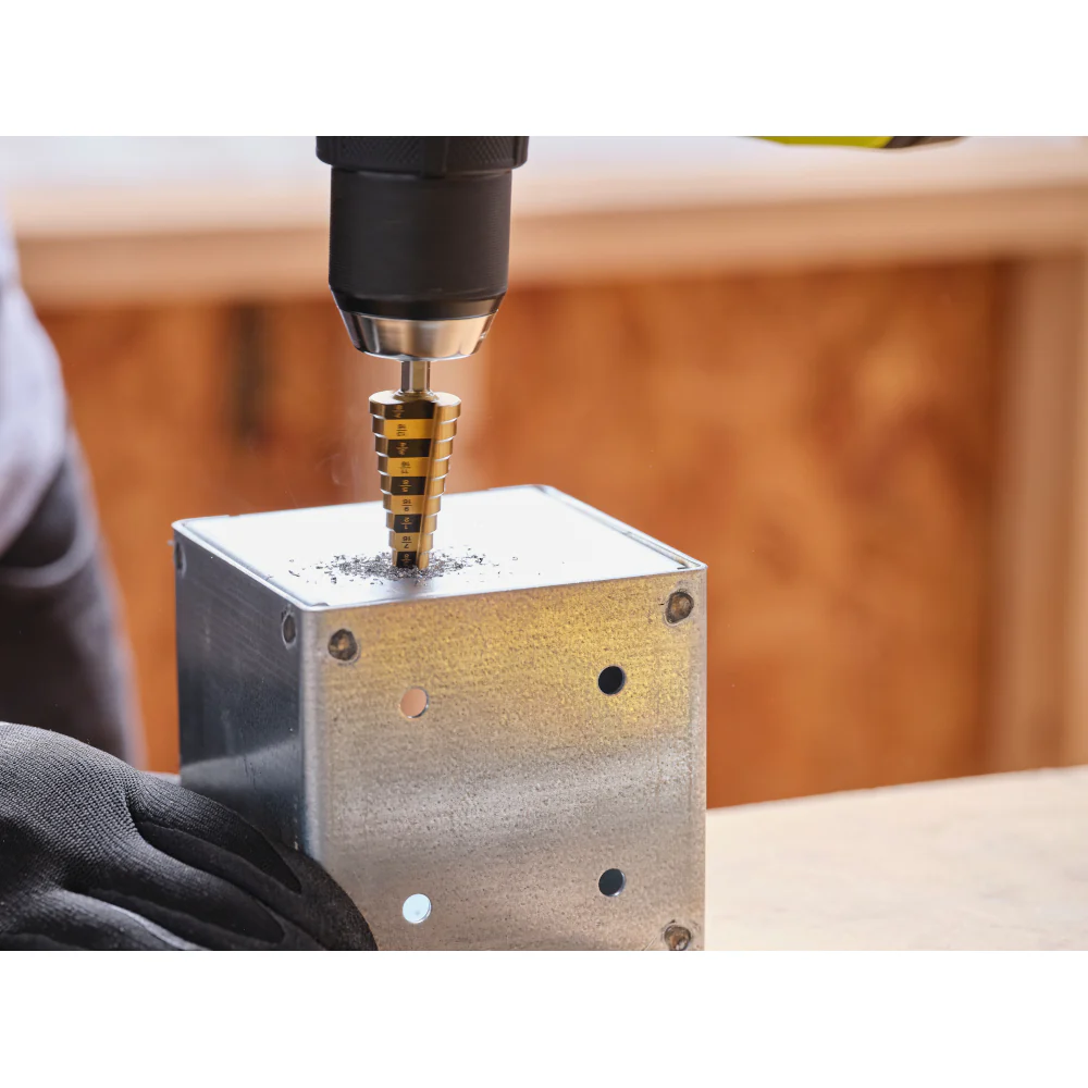 3 PC. Titanium Step Drill Bit Set - Image 3