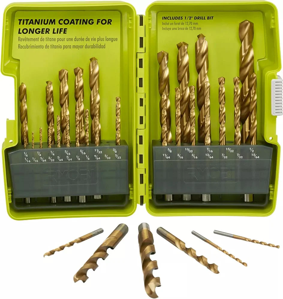 32 PC. Titanitum Drill Bit Set