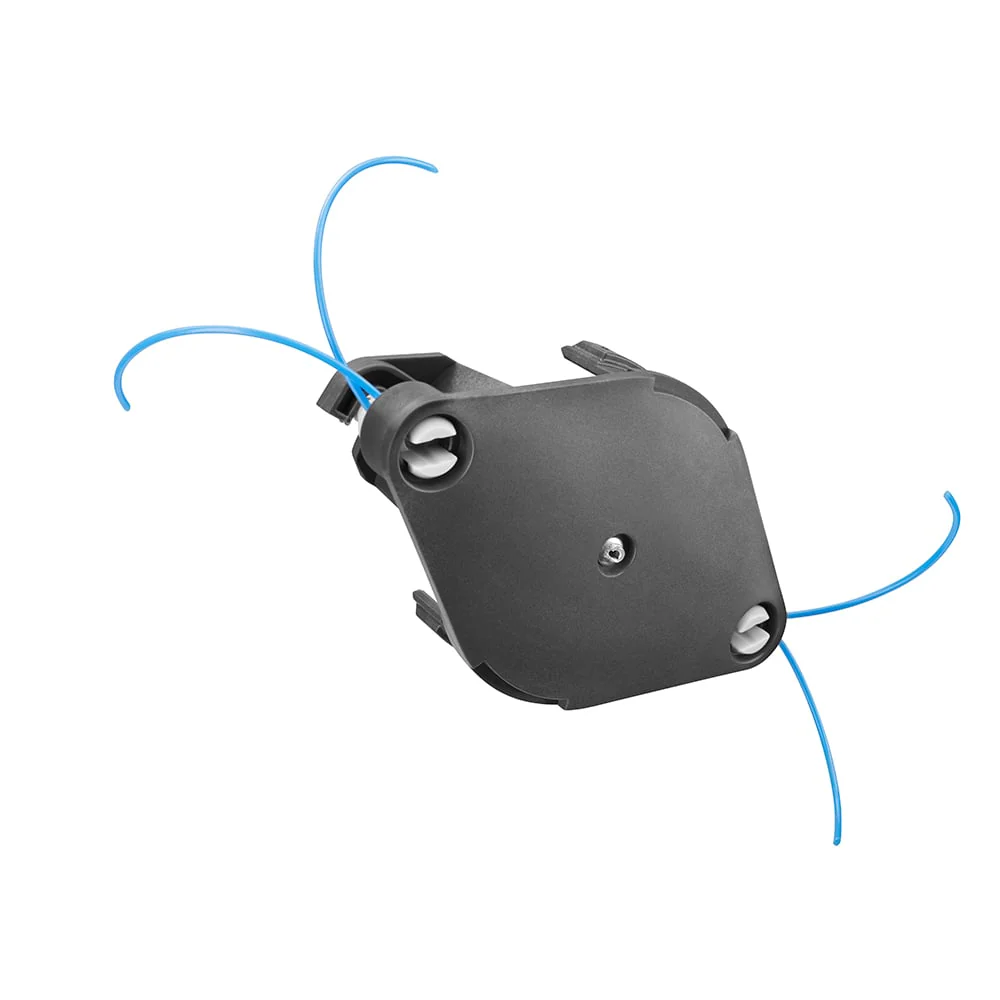 2-IN-1 Pivoting Fixed Line and Bladed Trimmer Head