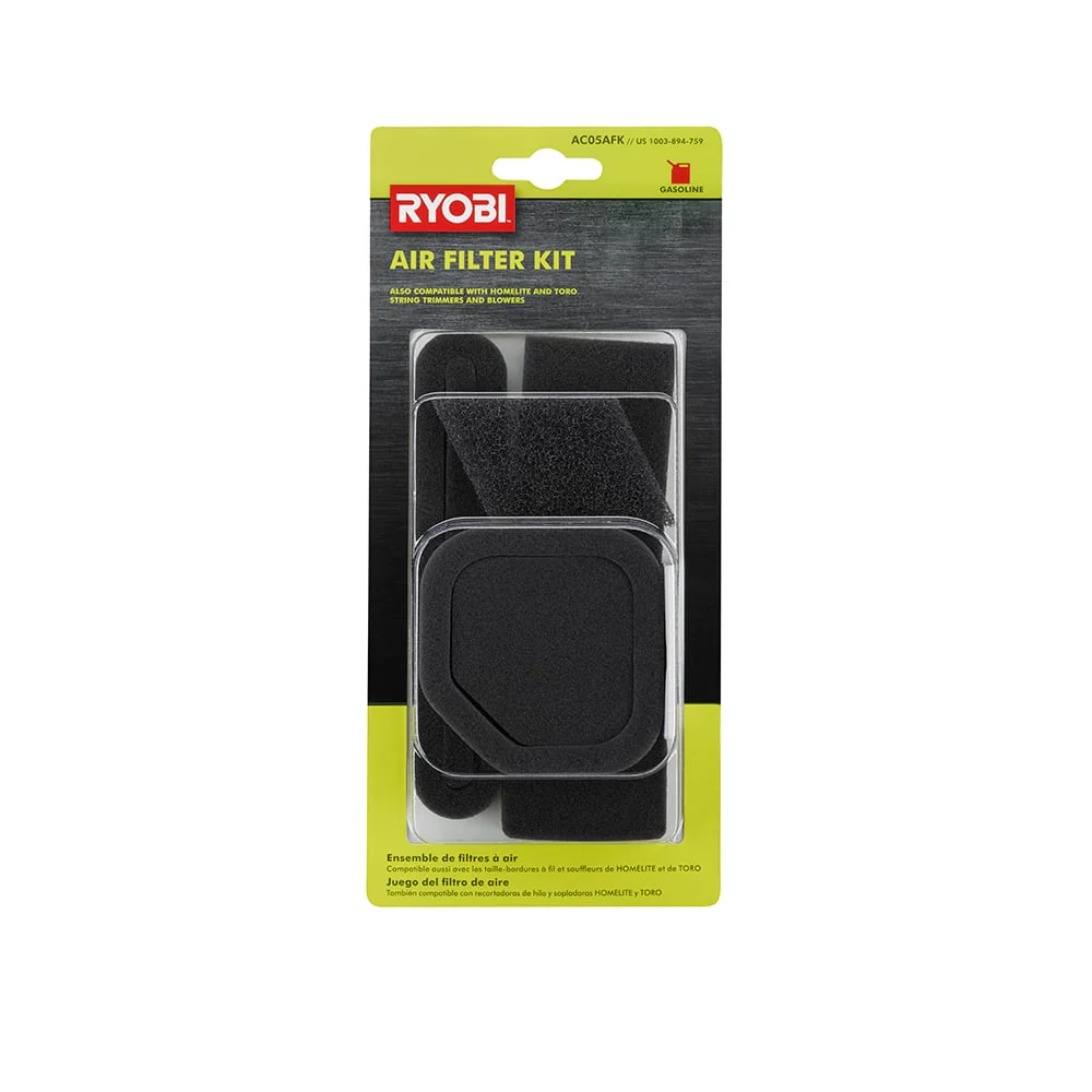Gas Trimmer and Blower Air Filter Set