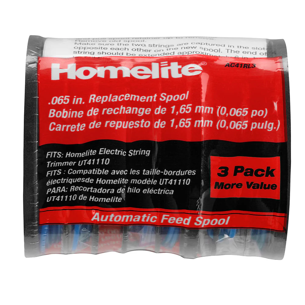 .065" Line and Spool (3-Pack)