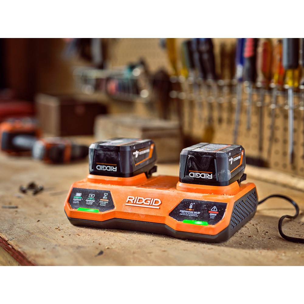 18V Dual-Port Simultaneous Charger - Image 3
