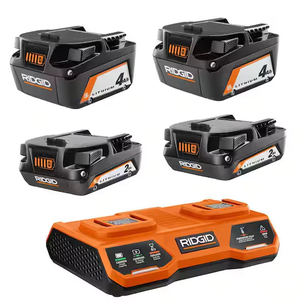 18V DUAL PORT SIMULTANEOUS CHARGER KIT