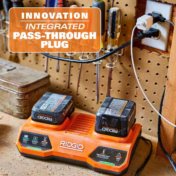18V DUAL PORT SIMULTANEOUS CHARGER KIT - Image 2