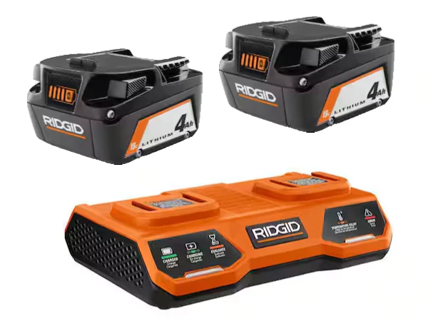 18V 4Ah Battery (2-Pack) Starter Kit