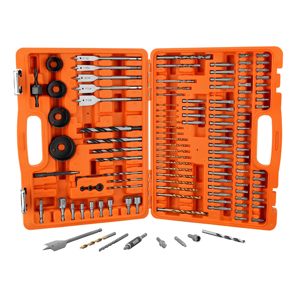125 PC. Drill and Drive Bit Set