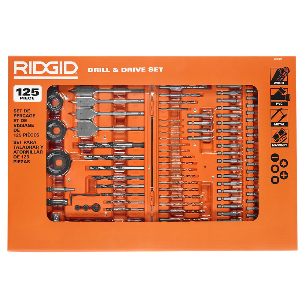 125 PC. Drill and Drive Bit Set - Image 2