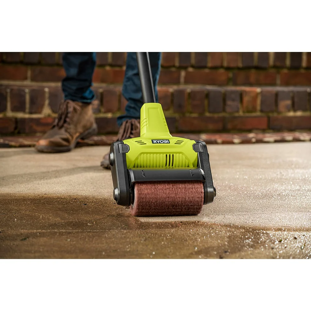 Patio Cleaner Scouring Brush - Image 2