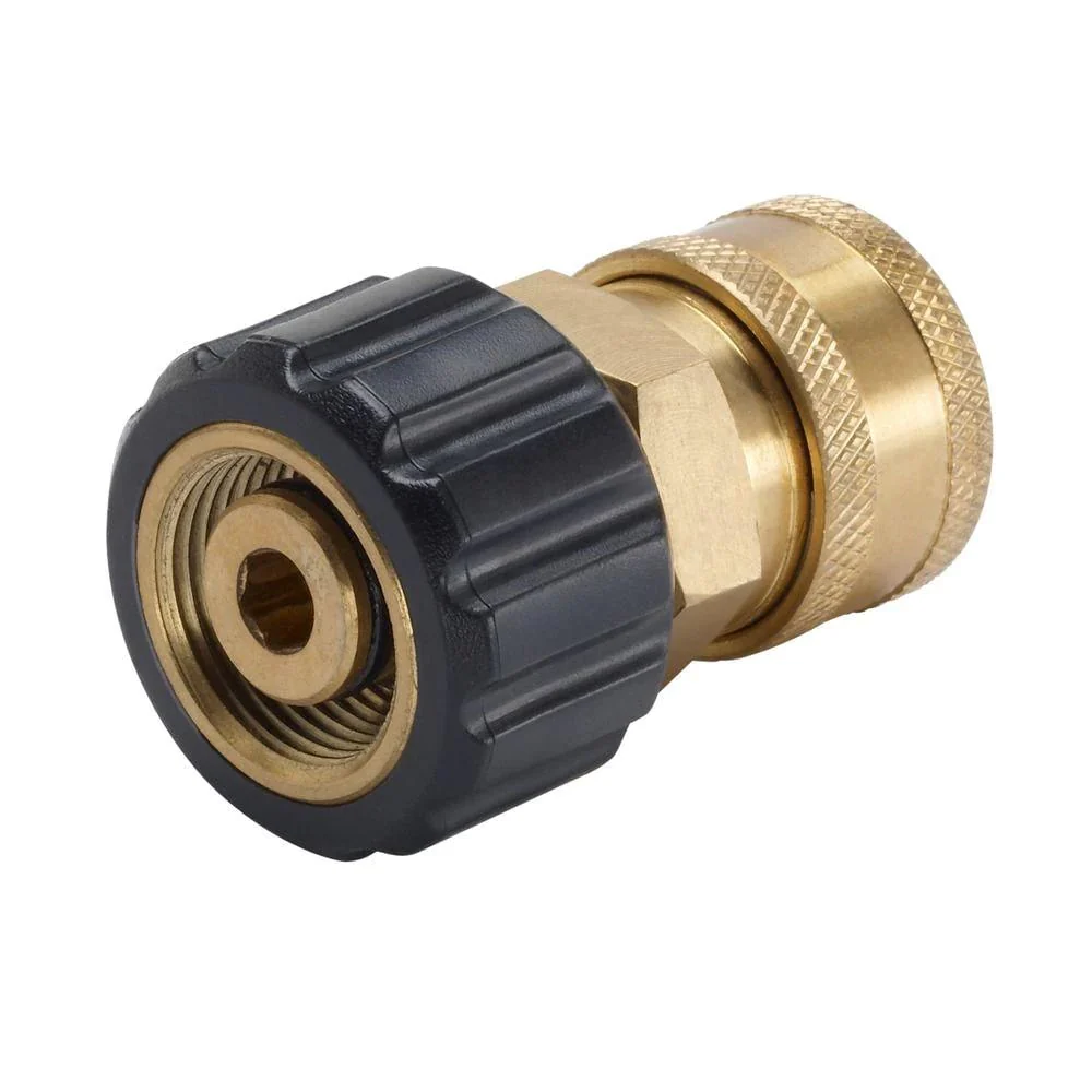 3/8" Female Quick-Connect x M22 Pressure Washer Connector