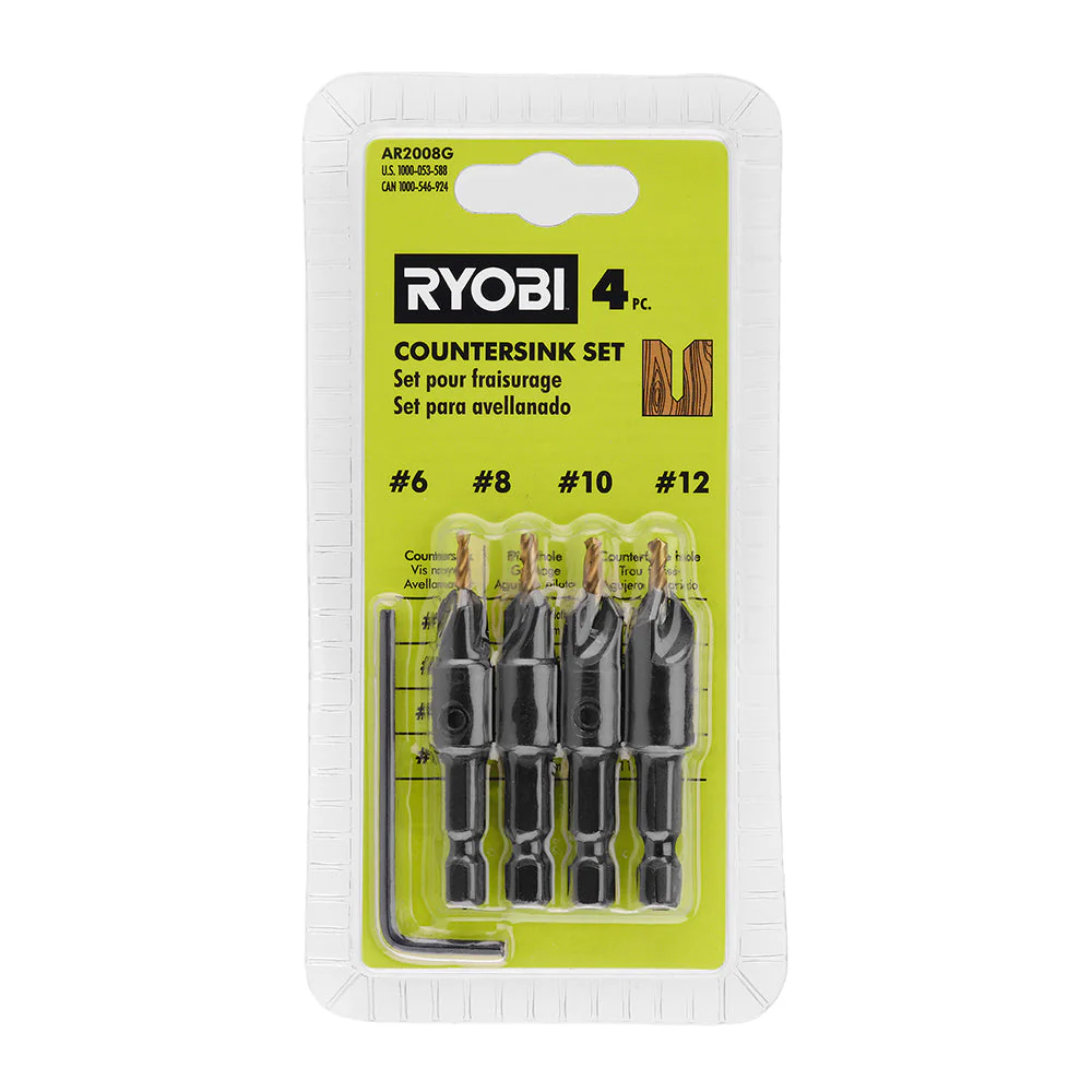 4 PC. Countersink Set