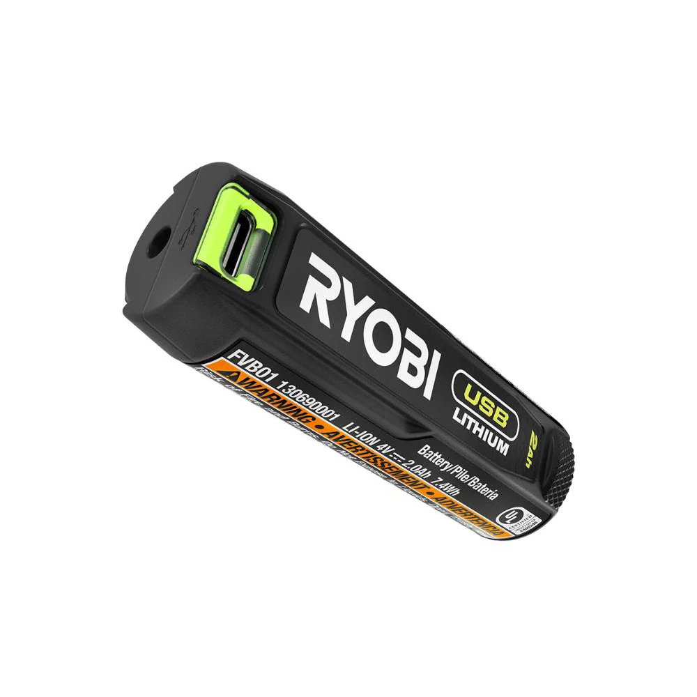 USB Lithium 2Ah Battery (2-Pack) (FVB01)