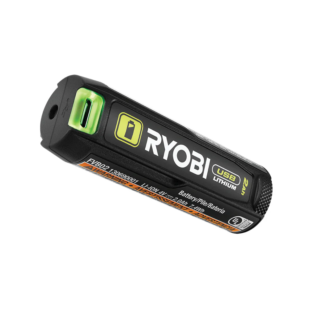 USB Lithium 2Ah Battery