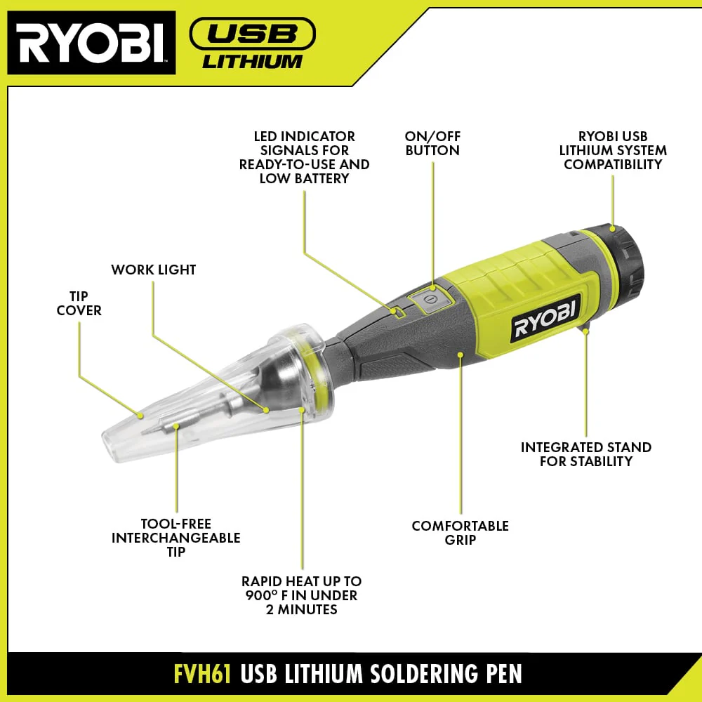 USB Lithium Soldering Pen Kit - Image 2