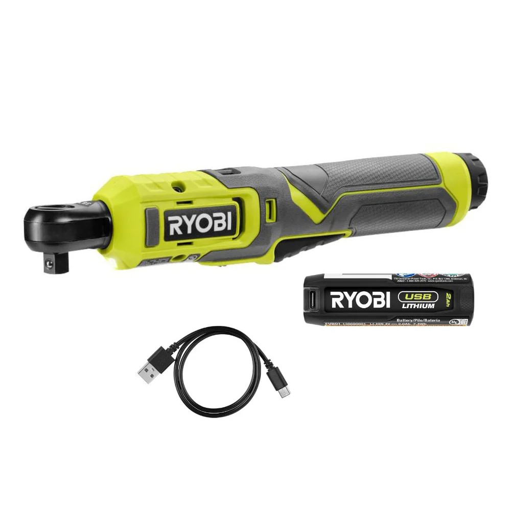 USB Lithium 3/8" Ratchet Kit