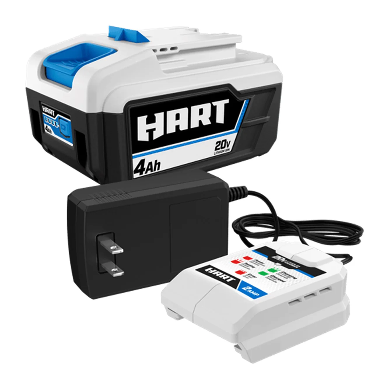 HART 20V 4Ah Battery Starter Kit
