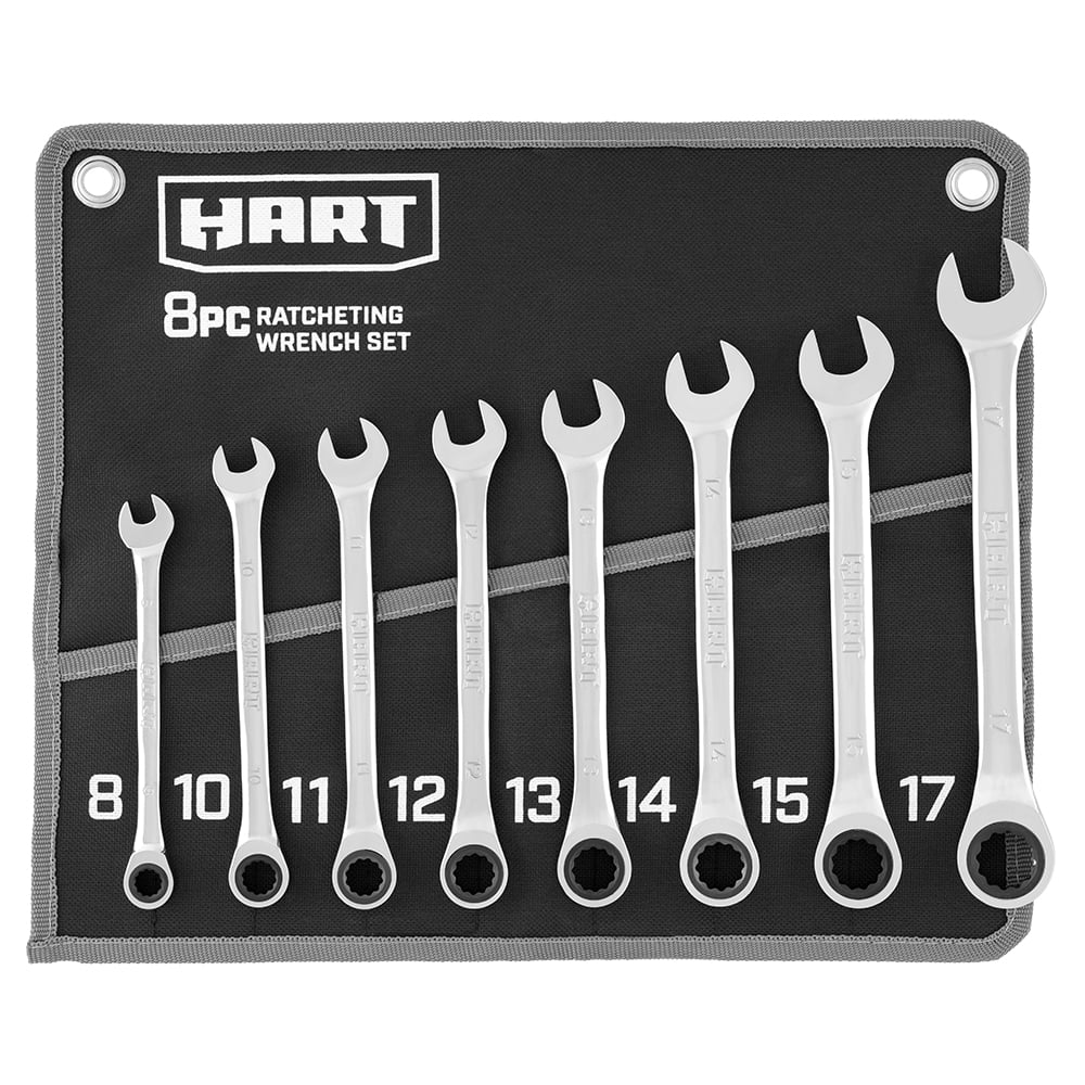 8 PC. MM Ratcheting Wrench Set - Image 2