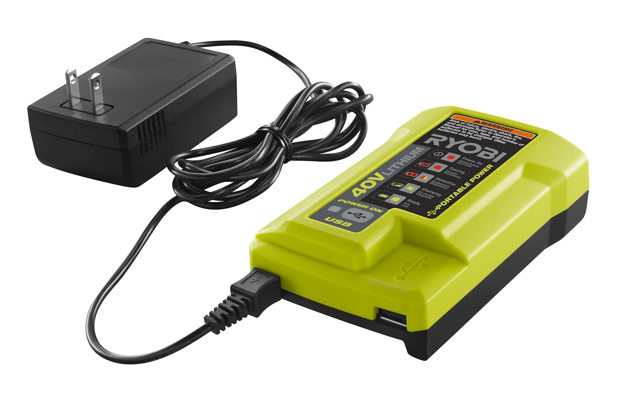 40V Charger With USB Port - Image 5