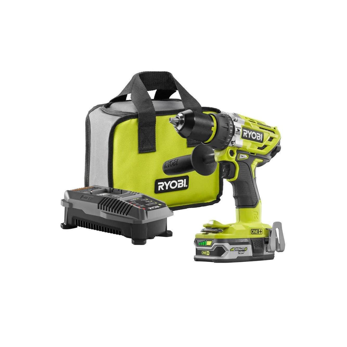 18V ONE+ Brushless 1/2" Hammer Drill Kit