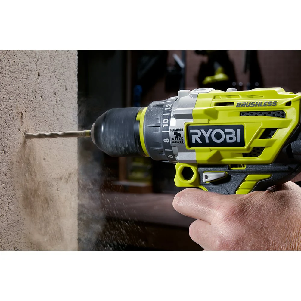 18V ONE+ Brushless 1/2" Hammer Drill Kit - Image 3