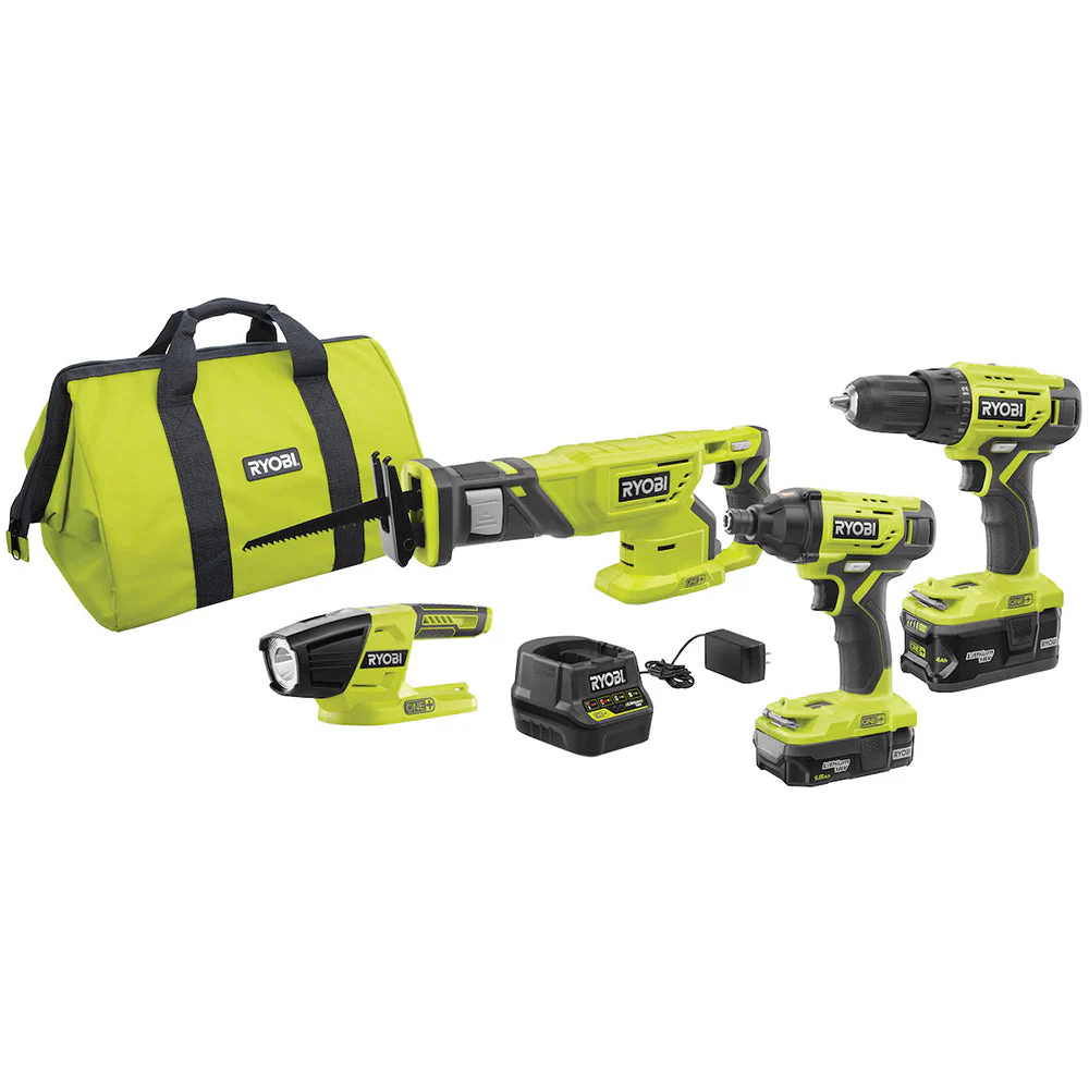 18V ONE+ 4-Tool Combo Kit